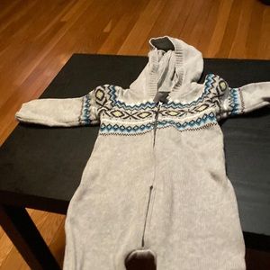 Carters 12 Mo one piece warm suit